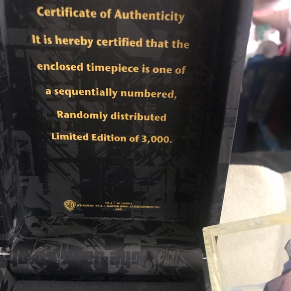 Fossil Limited Edition Batman Watch - Picture 3 of 8